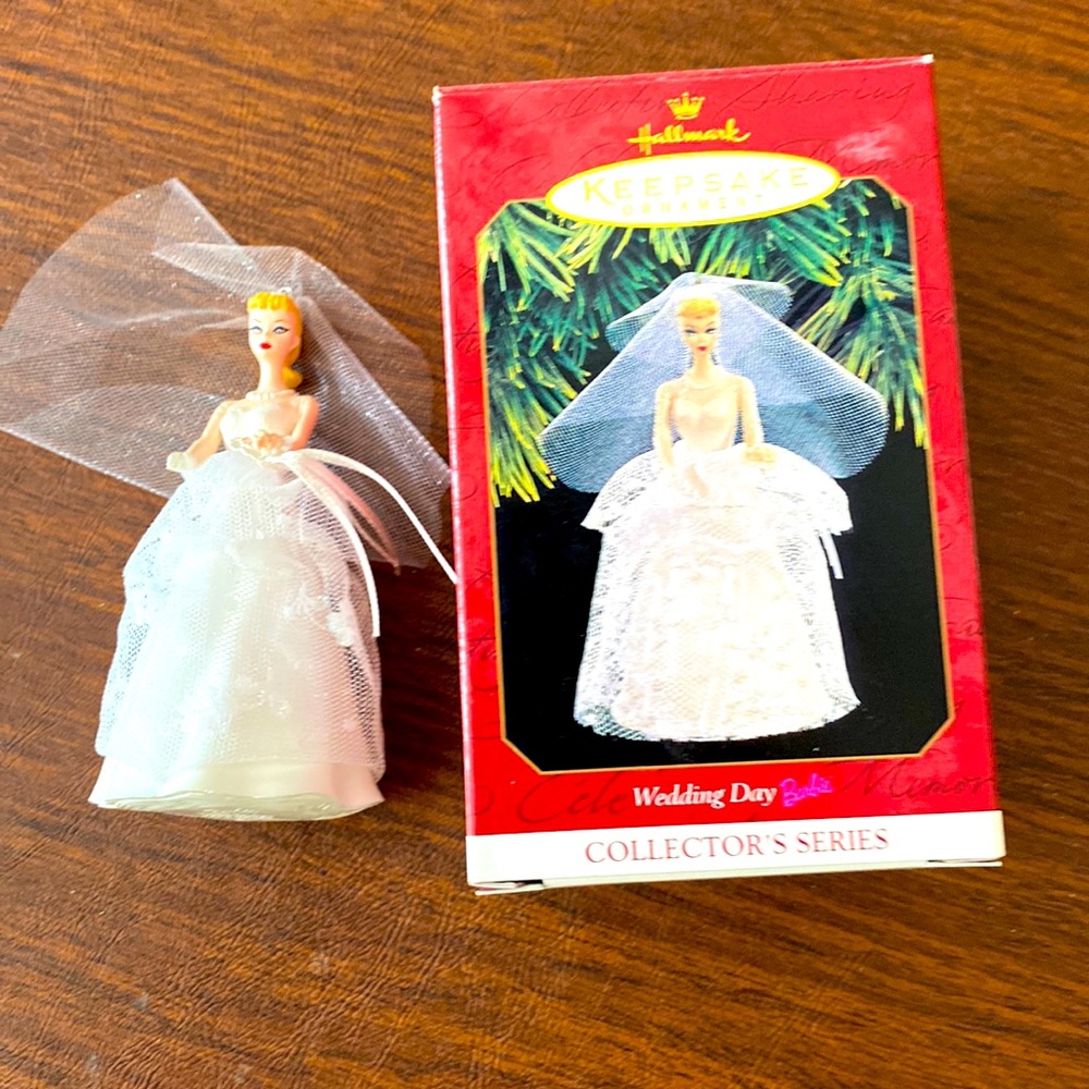 Hallmark Wedding Day Barbie 1997 Ornament